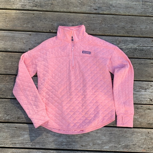 New Vineyard Vines Quilted Dreamcloth Shep Shirt - Palm Beach Heather, Small - Picture 6 of 8